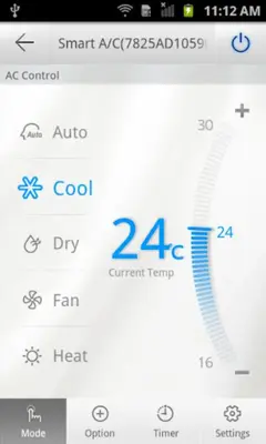 Smart Air Conditioner(CAC) android App screenshot 2